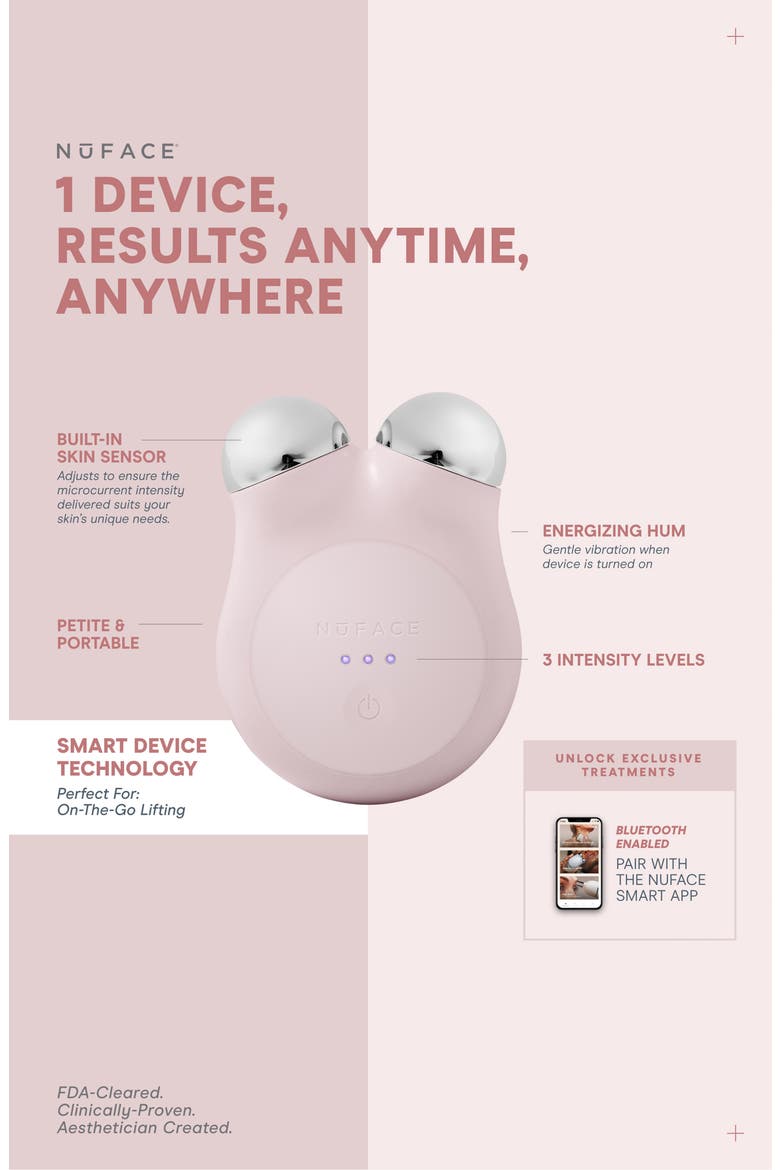 MINI+ Smart On-the-Go Facial Toning Starter Kit $250 Value, Alternate, color, SANDY ROSE