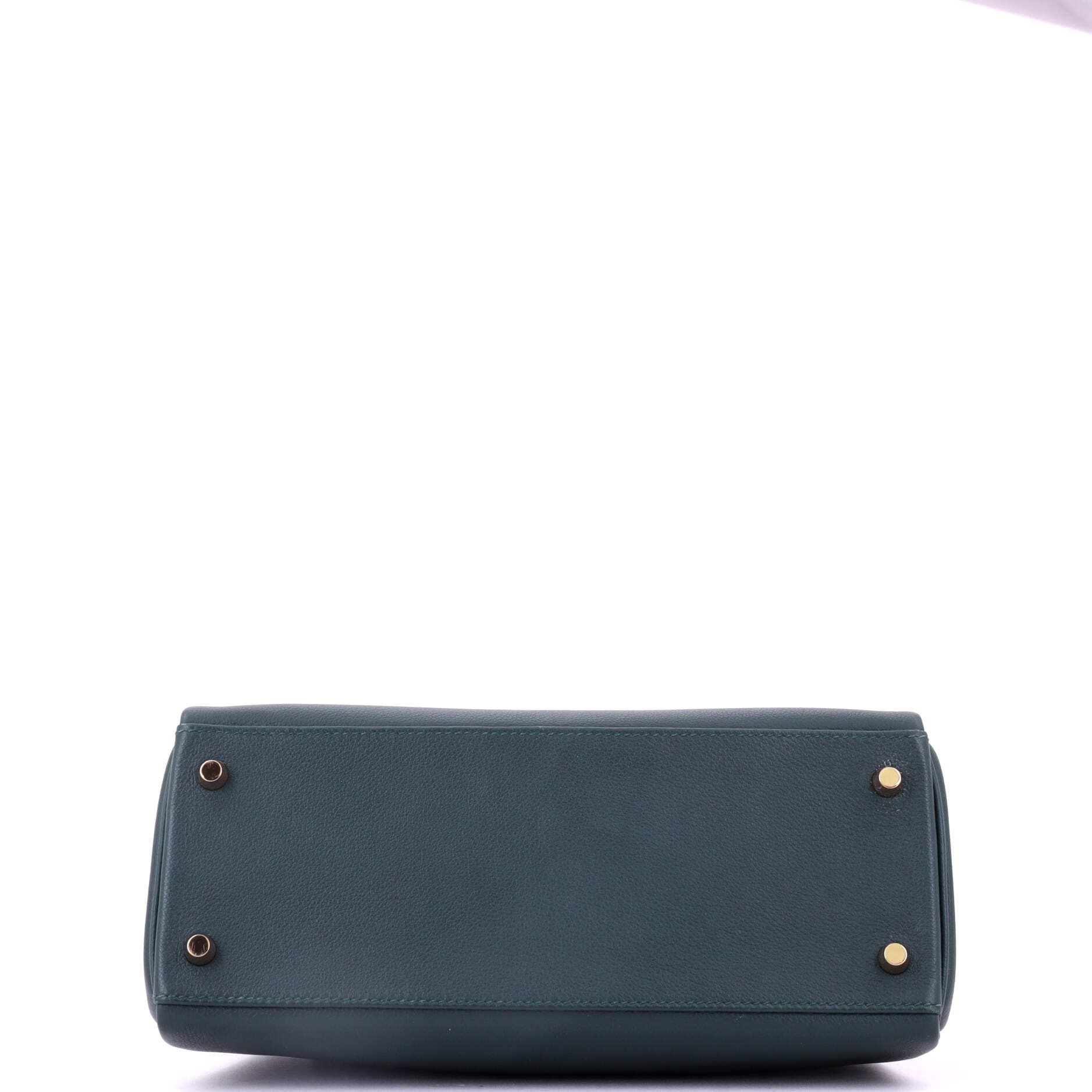 Kelly Handbag Green Evercolor with Gold Hardware 28, Alternate, color, Green
