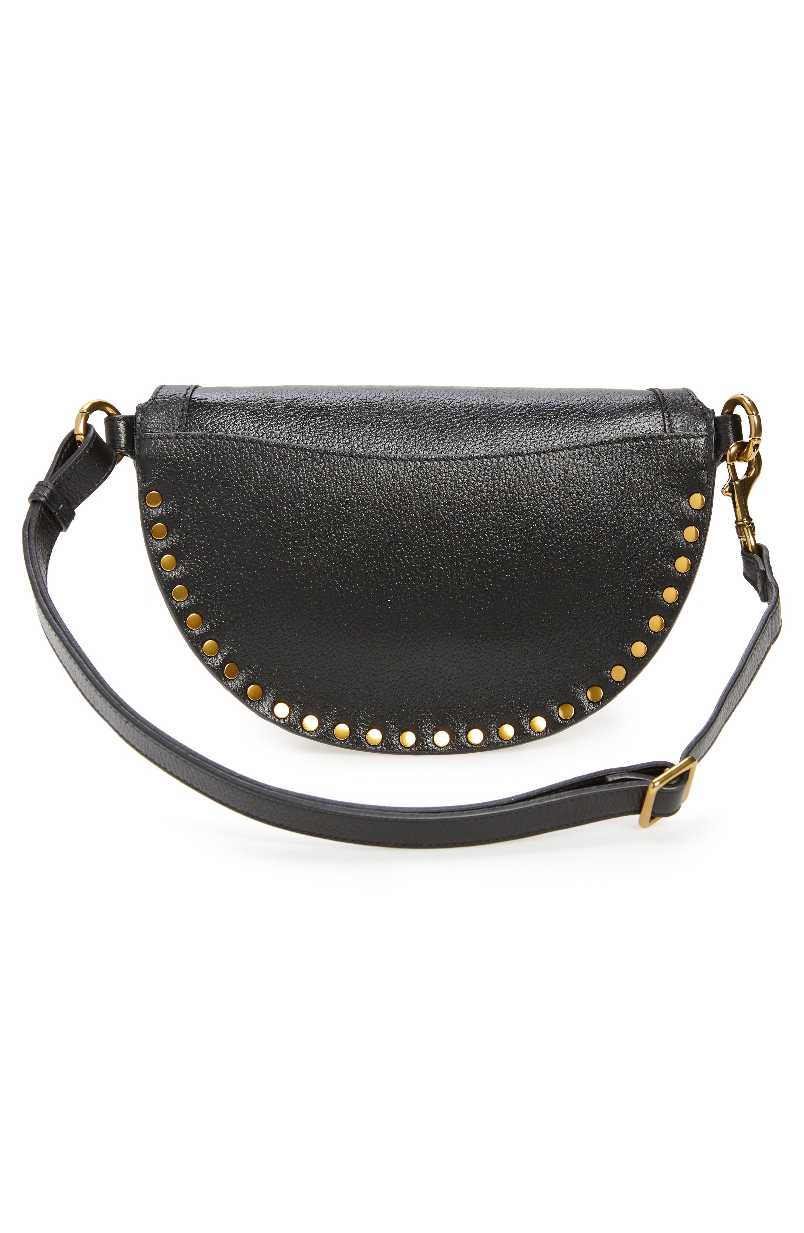 Isabel Marant Skano Hobo Bag, Alternate, color, Black