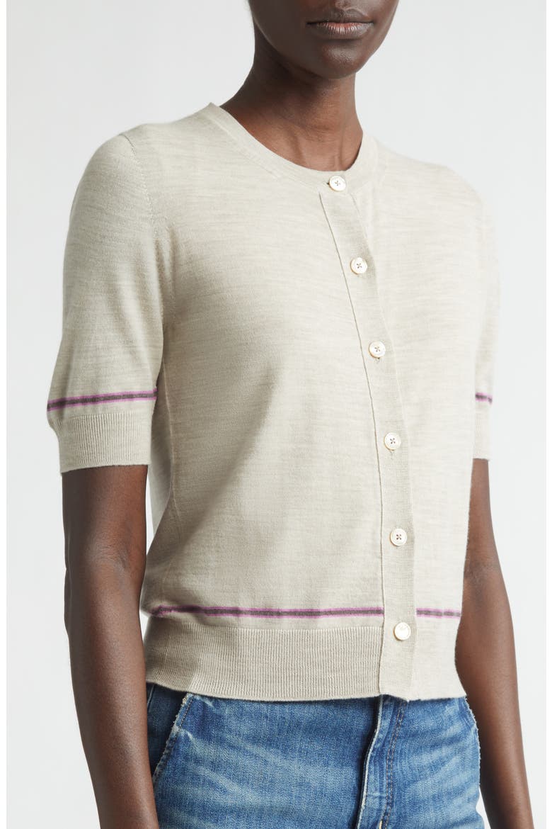 Brae Sleeveless Merino Wool & Cashmere Sweater, Alternate, color, NATURAL COLOURWAY
