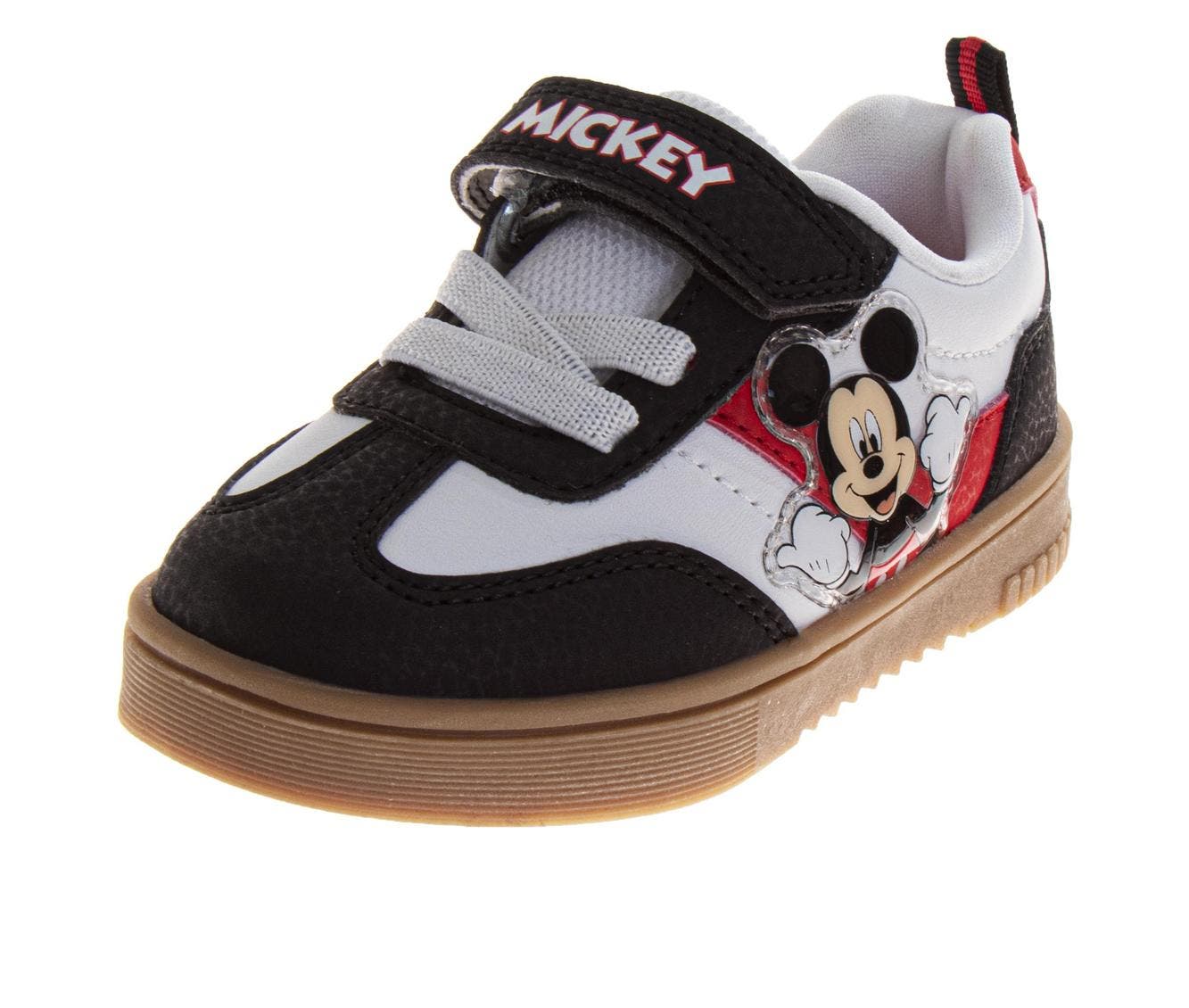 Disney Mickey Mouse Sneakers Boys, Main, color, Black White