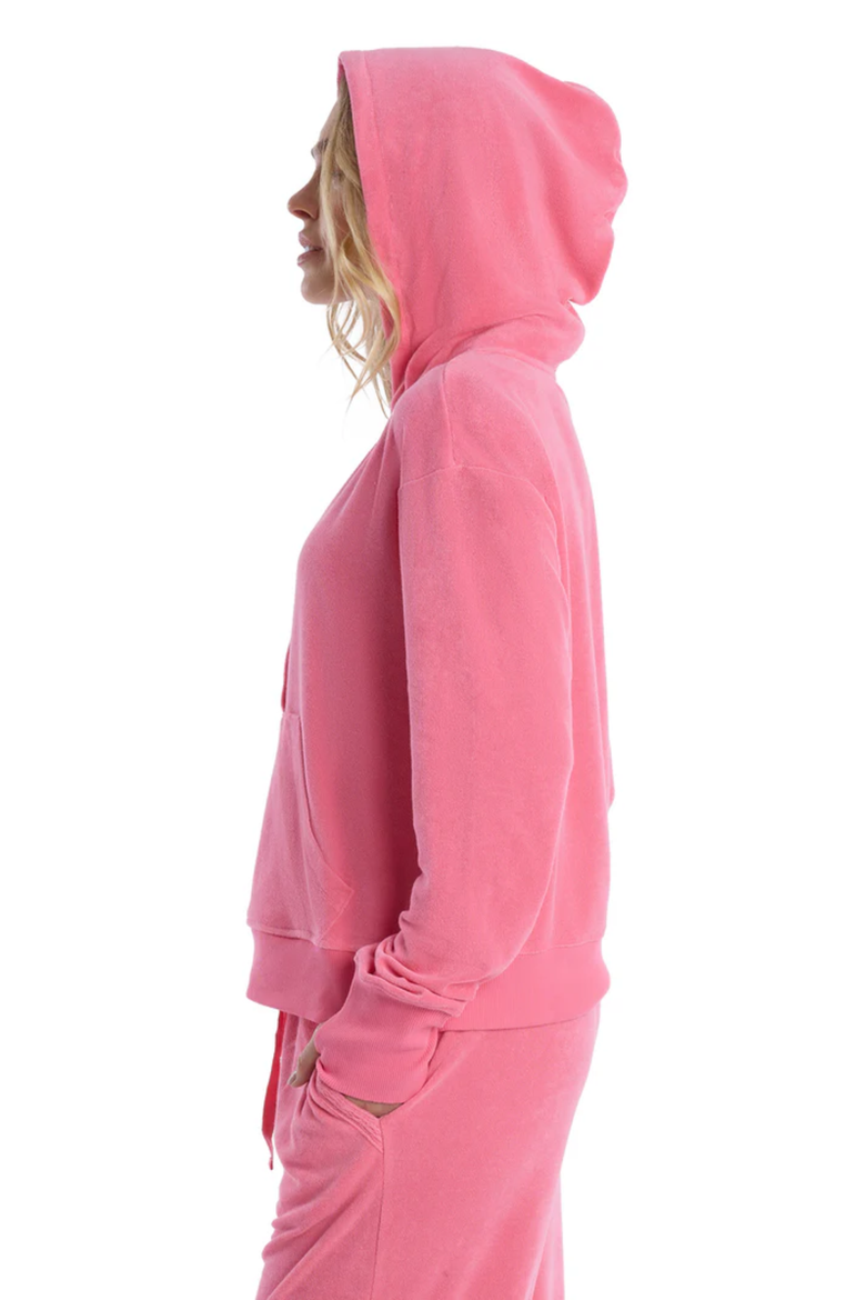 Hoodie with Kangaroo Pocket, Alternate, color, Pink Lemonade