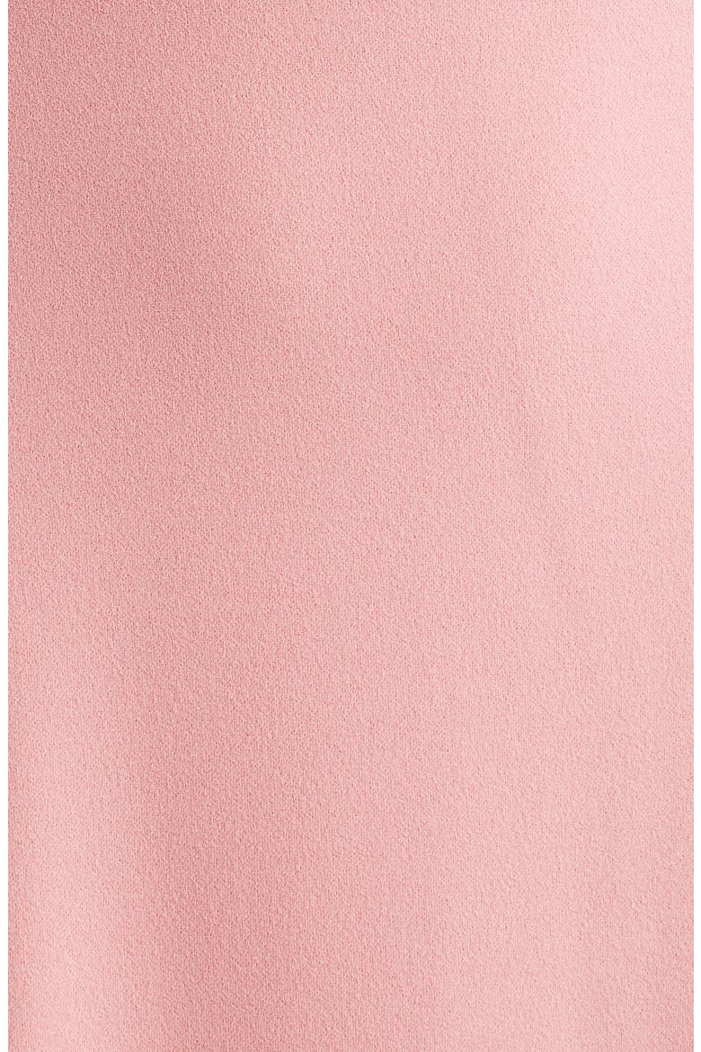 Seamed Cotton Blend Sheath Gown, Alternate, color, PINK APRICOT