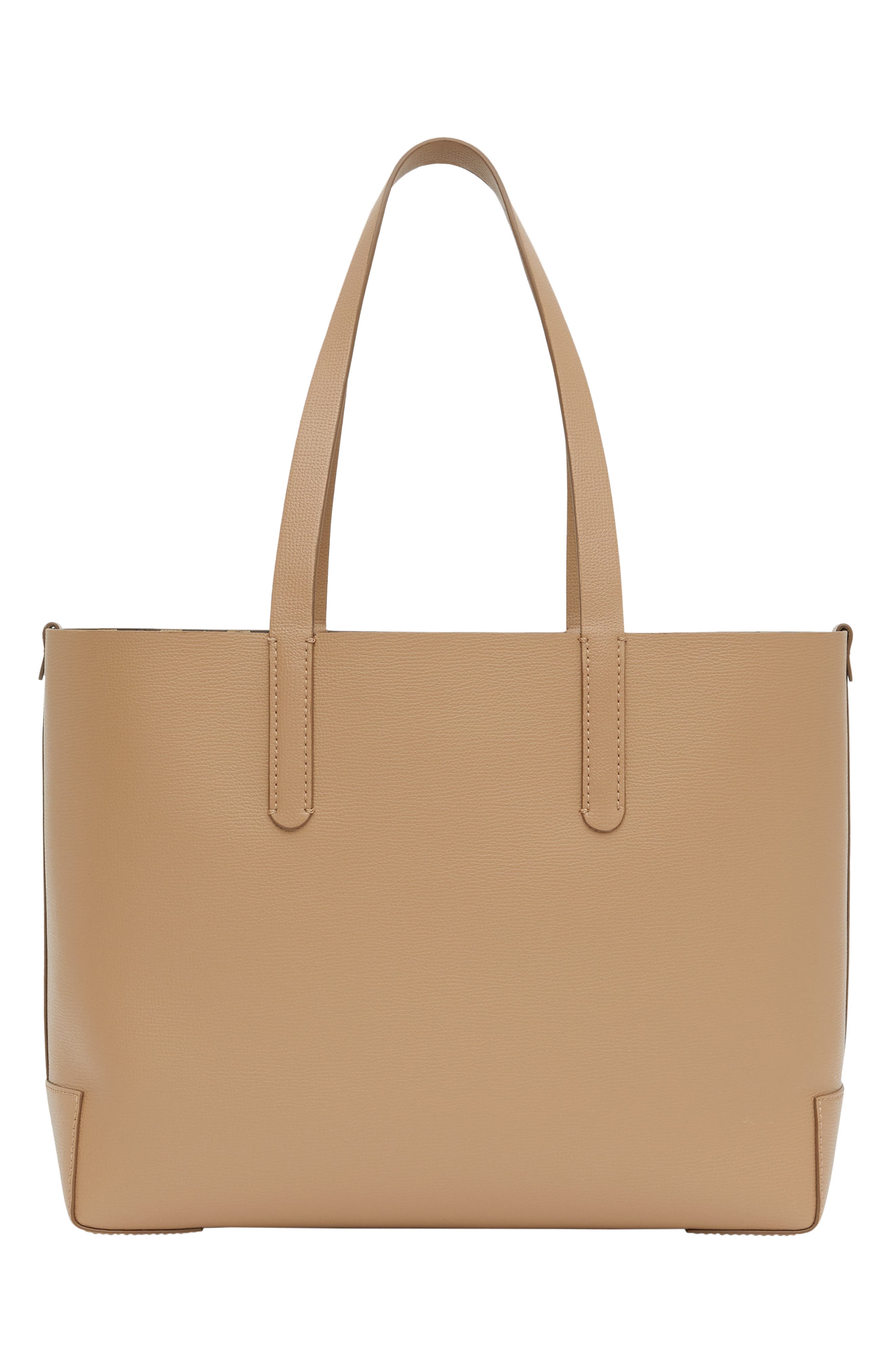 Burberry Embossed Monogram Leather Tote, Alternate, color, 