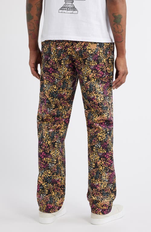 Icecream Azalea Floral Corduroy Pants In Sand Dollar