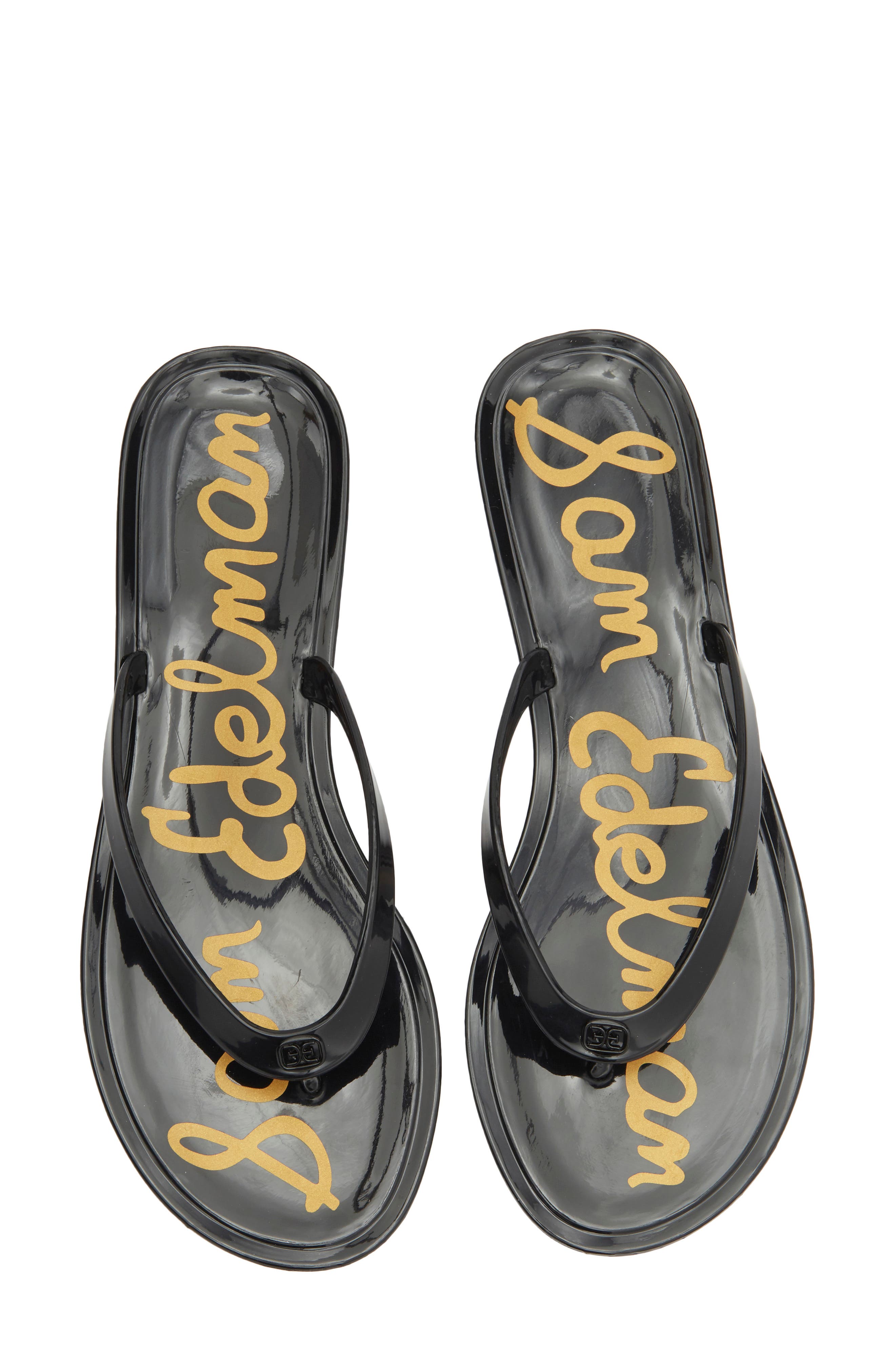 Sam Edelman Dean Flip Flop, Alternate, color, Black