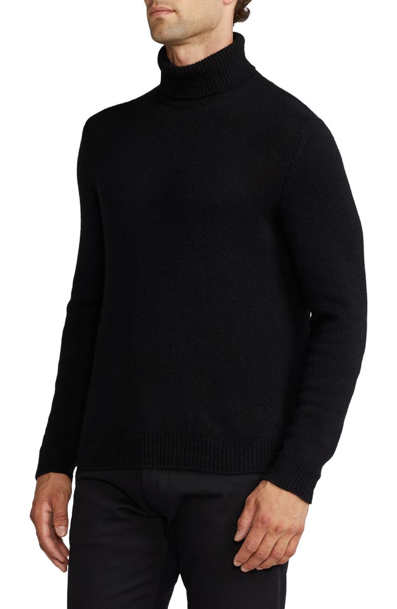 Ralph Lauren Purple Label Cashmere Turtleneck Sweater, Alternate, color,