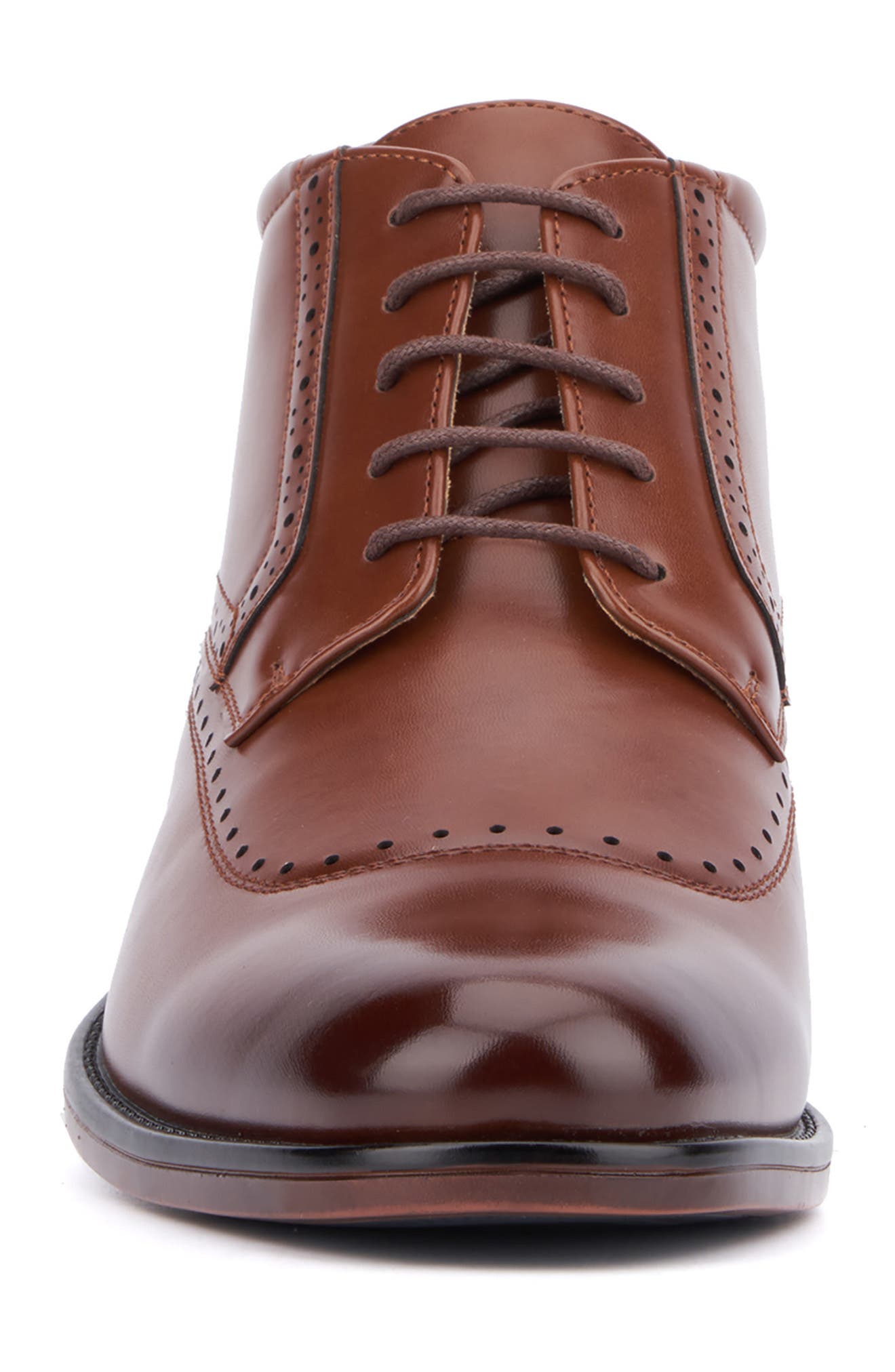 Lennon Brogue Boot, Alternate, color, COGNAC