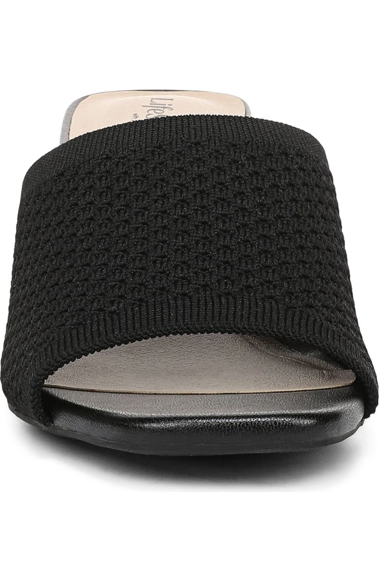 LifeStride Colette Slide Sandal, Alternate, color, Black