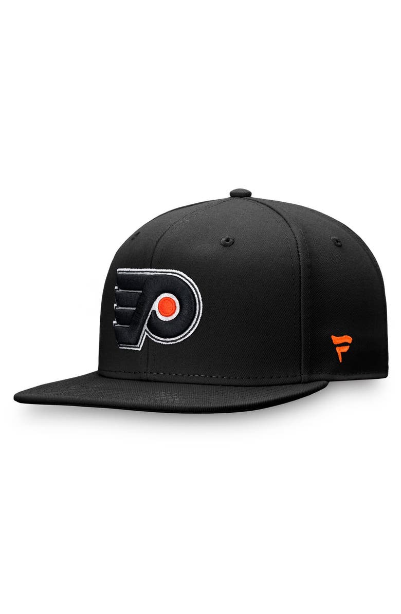 FANATICS Men's Fanatics Branded  Black Philadelphia Flyers Special Edition 2.0 Fitted Hat, Main, color, 