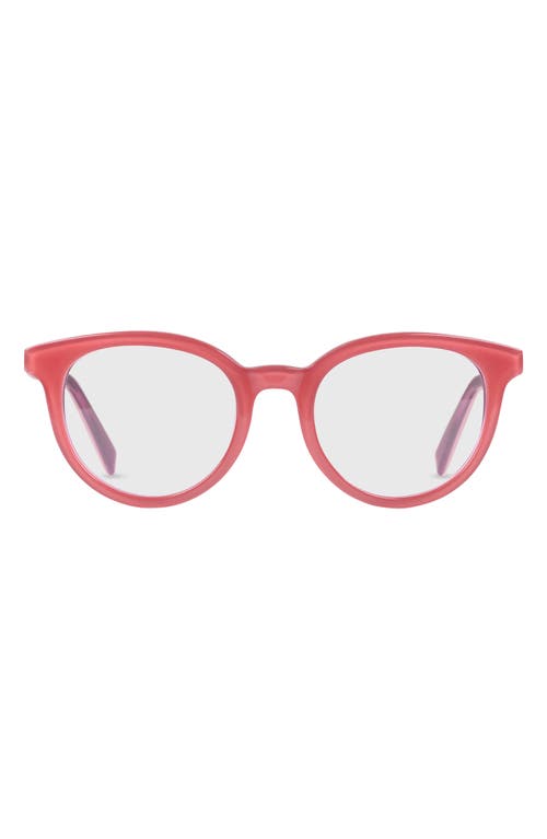 Eyebobs Rush Hour 48mm Blue Light Blocking Round Reading Glasses