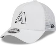 New Era Men's New Era White Arizona Diamondbacks 2026 Batting Practice Apex 9FORTY Adjustable Trucker Hat