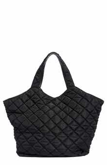 URBAN EXPRESSIONS HANDBAGS Diamond Quilted Tote