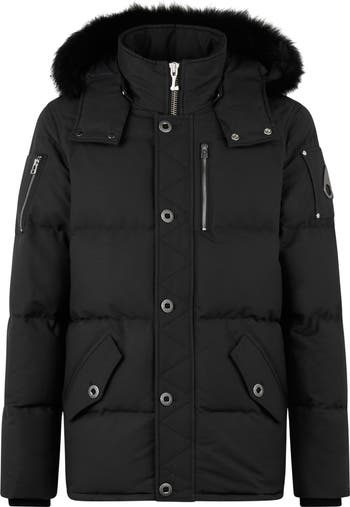 Moose Knuckles Original 3Q Genuine Shearling Trim Water