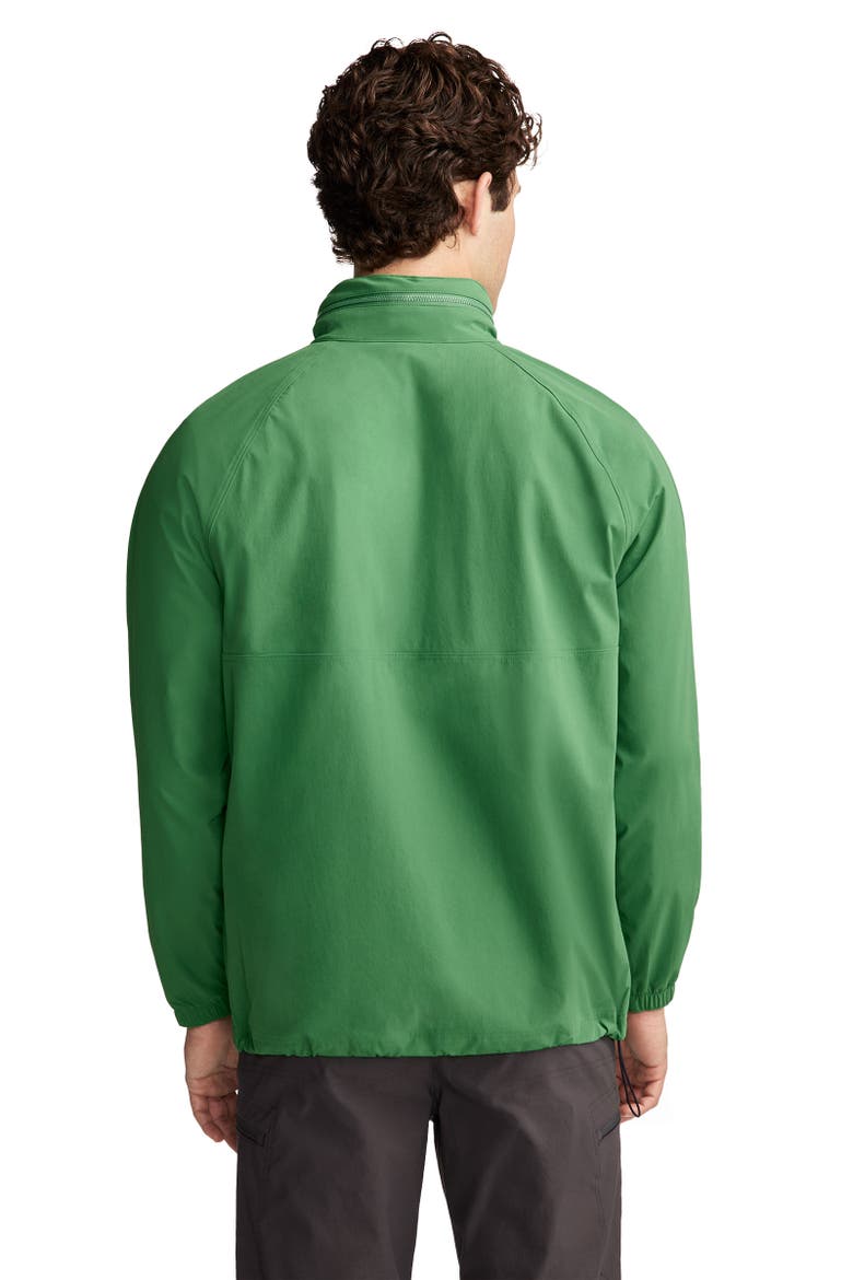 Mens Jockey 1876 Collection 1/2 Zip Windbreaker, Alternate, color, Badge Green