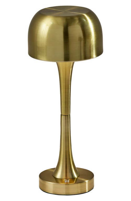 ADESSO LIGHTING Jimmy Cordless LED Lamp in Antique Brass 