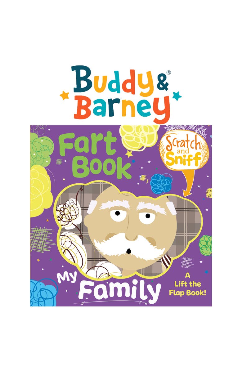 Buddy & Barney Scratch & Sniff Book My Family Fart Book, Alternate, color, Multicolored