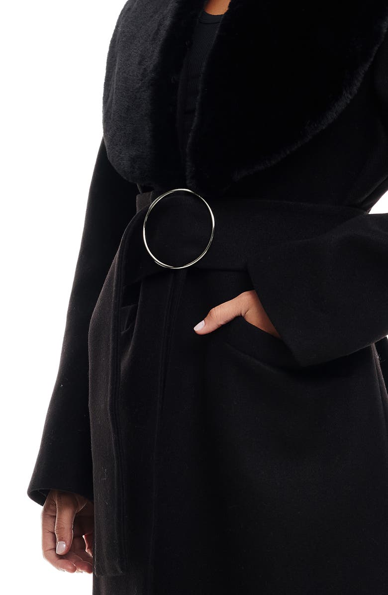 LIONESS Endless Belted Coat, Alternate, color, 