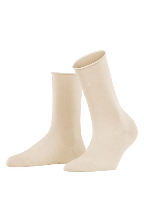 Falke Active Breeze Crew Socks In Cream