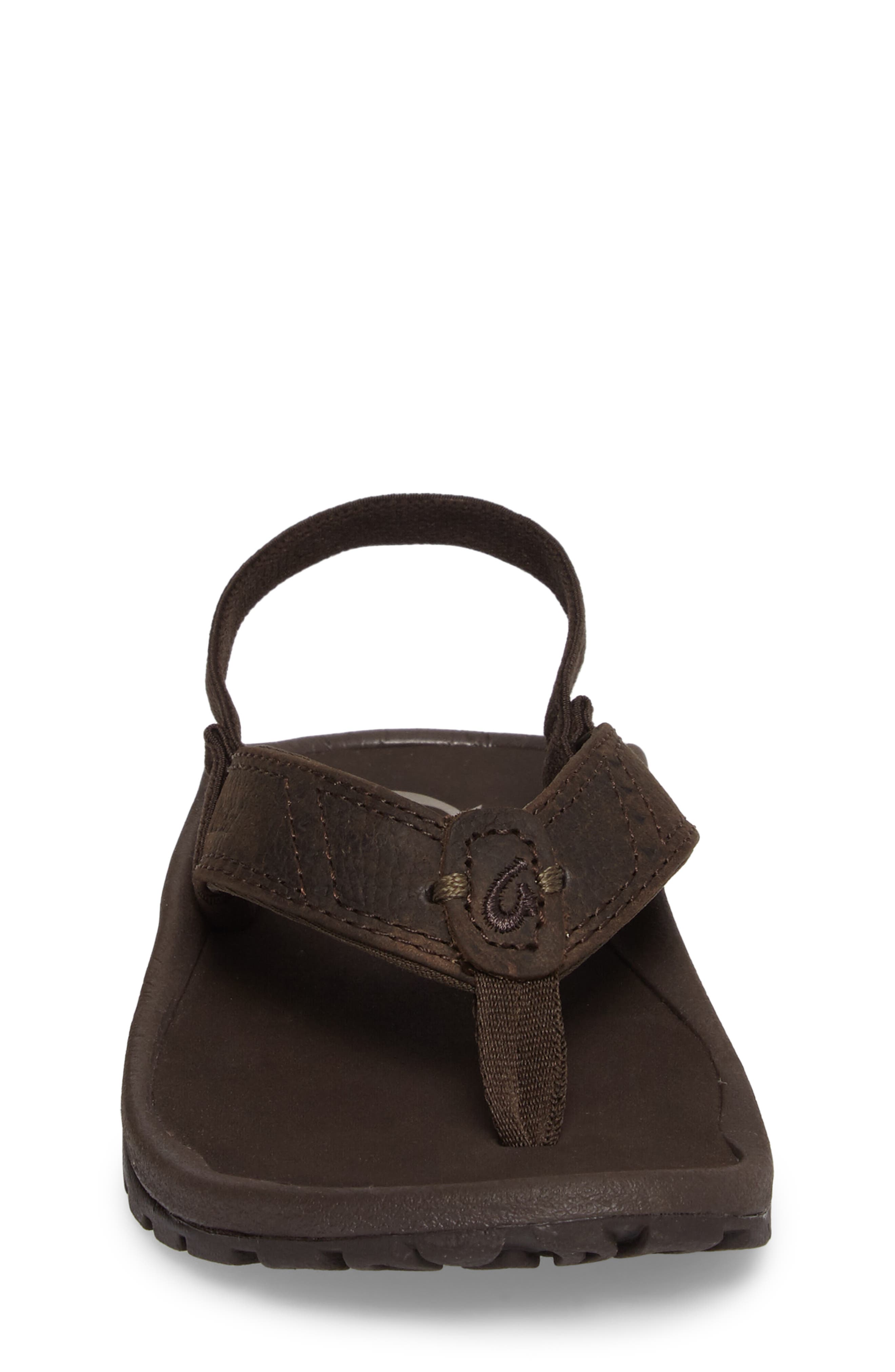 OluKai Nui Leather Sandal, Alternate, color, 