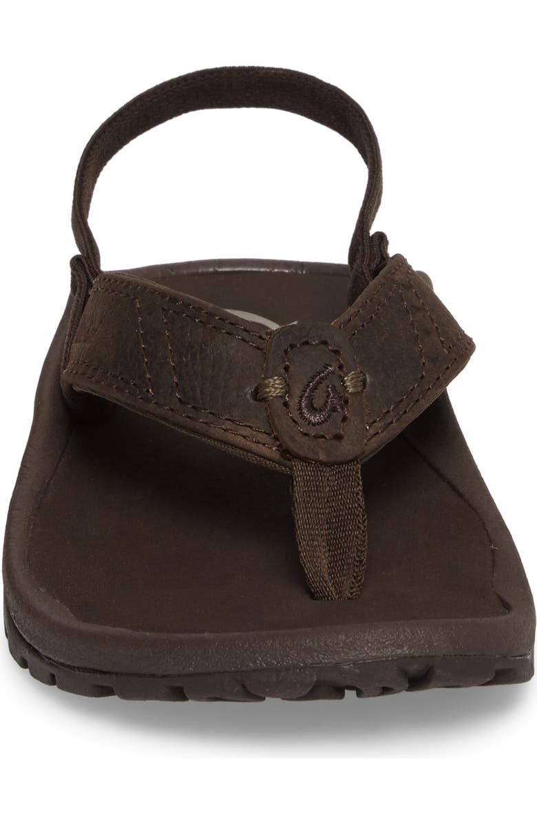 OluKai Nui Leather Sandal, Alternate, color,