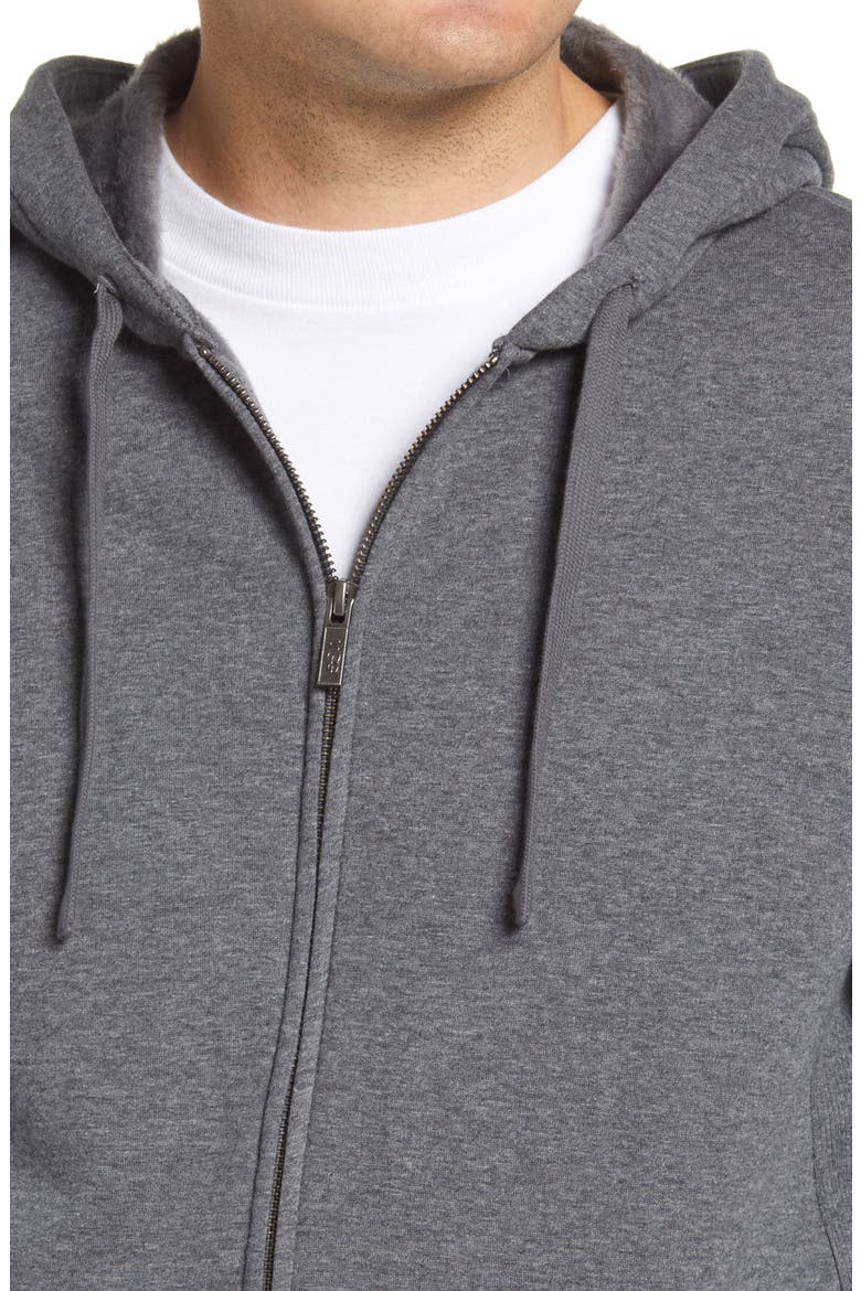 Gordon Zip Hoodie, Alternate, color, CHARCOAL HEATHER