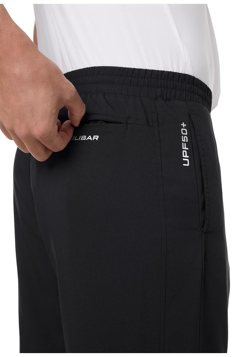 Coolibar Men's Sport Pants - UPF 50+ Sun Protection - Outpace, Alternate, color, Black