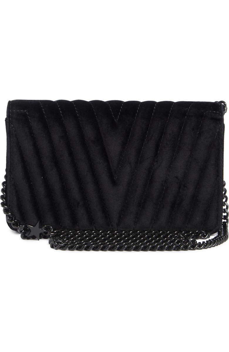 Stella McCartney Small Quilted Corduroy Crossbody Bag, Alternate, color,