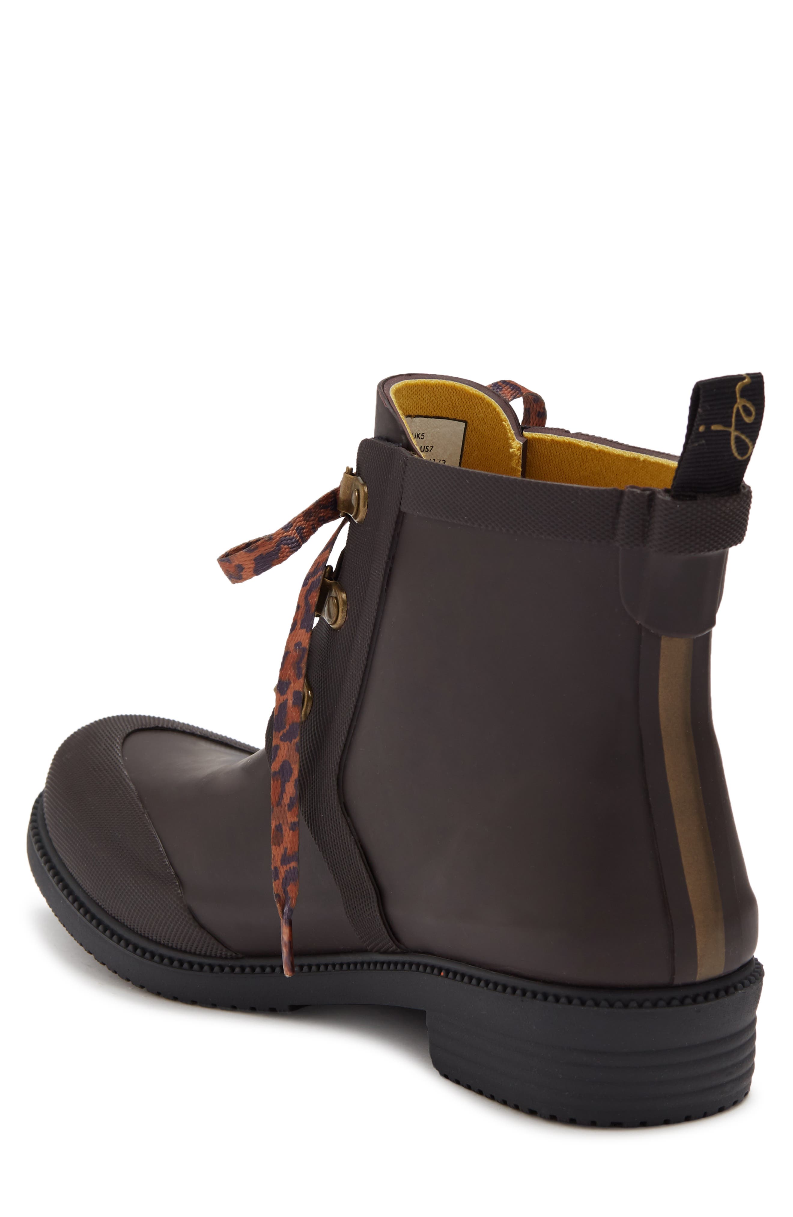 Ashby Waterproof Rain Boot, Alternate, color, DKBROWN