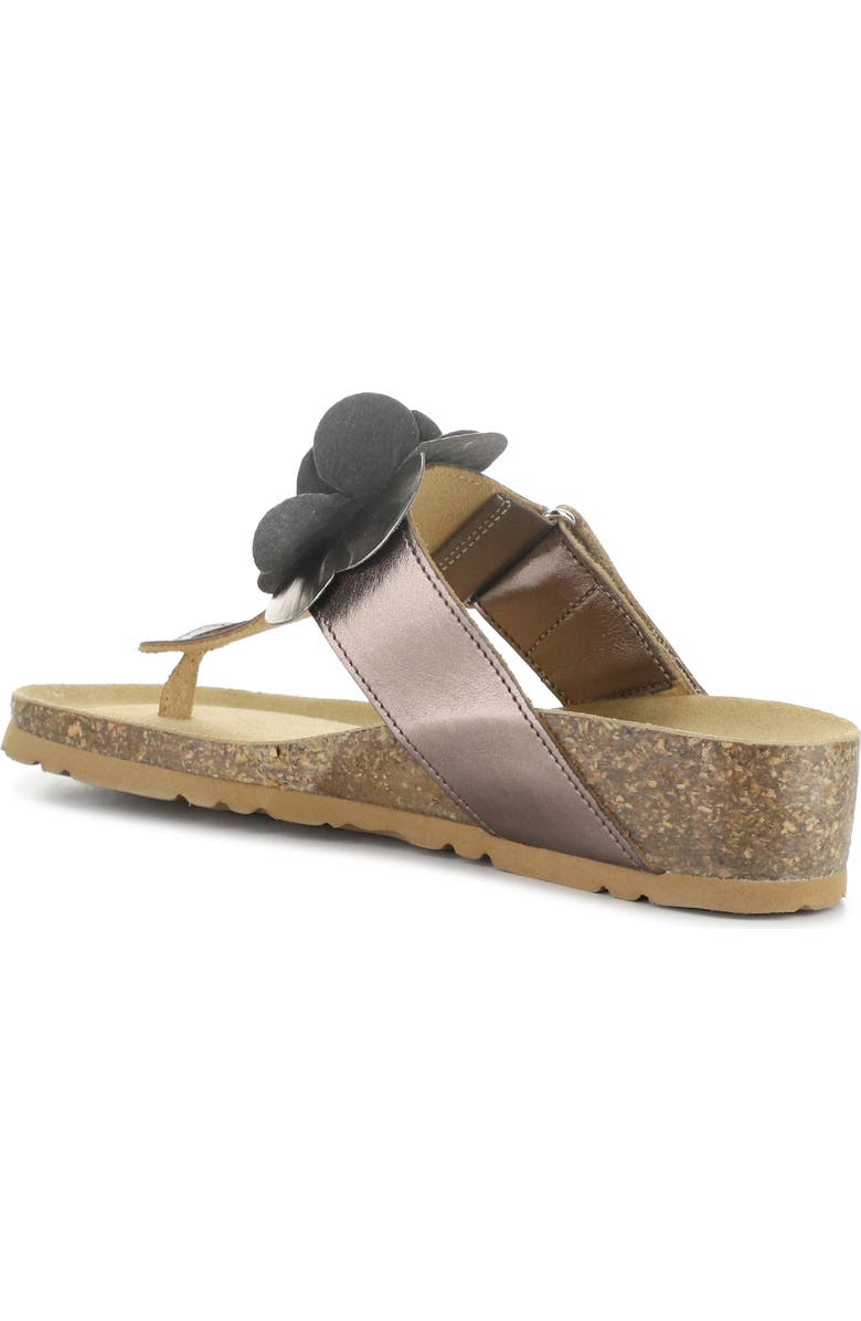 Bos. & Co. Laria Platform Wedge Flip Flop, Alternate, color,