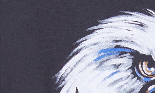 Dark Seas Freedom Call Cotton Graphic T-shirt In Blue