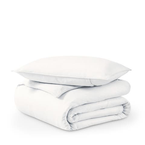 100% European Linen Duvet Cover and Sham Set
