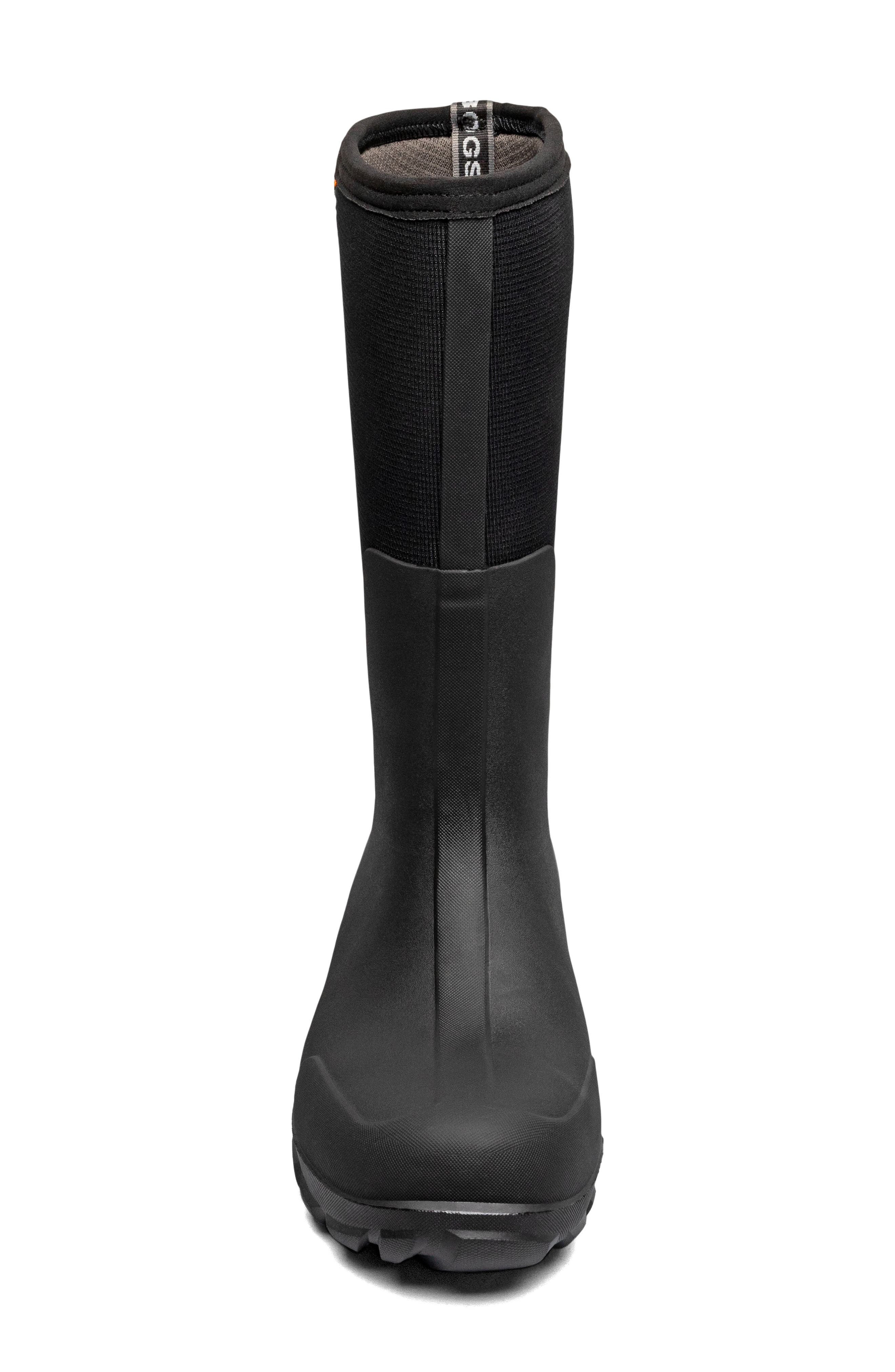 Bogs Classic Seamless Tall Waterproof Boot, Alternate, color, Black