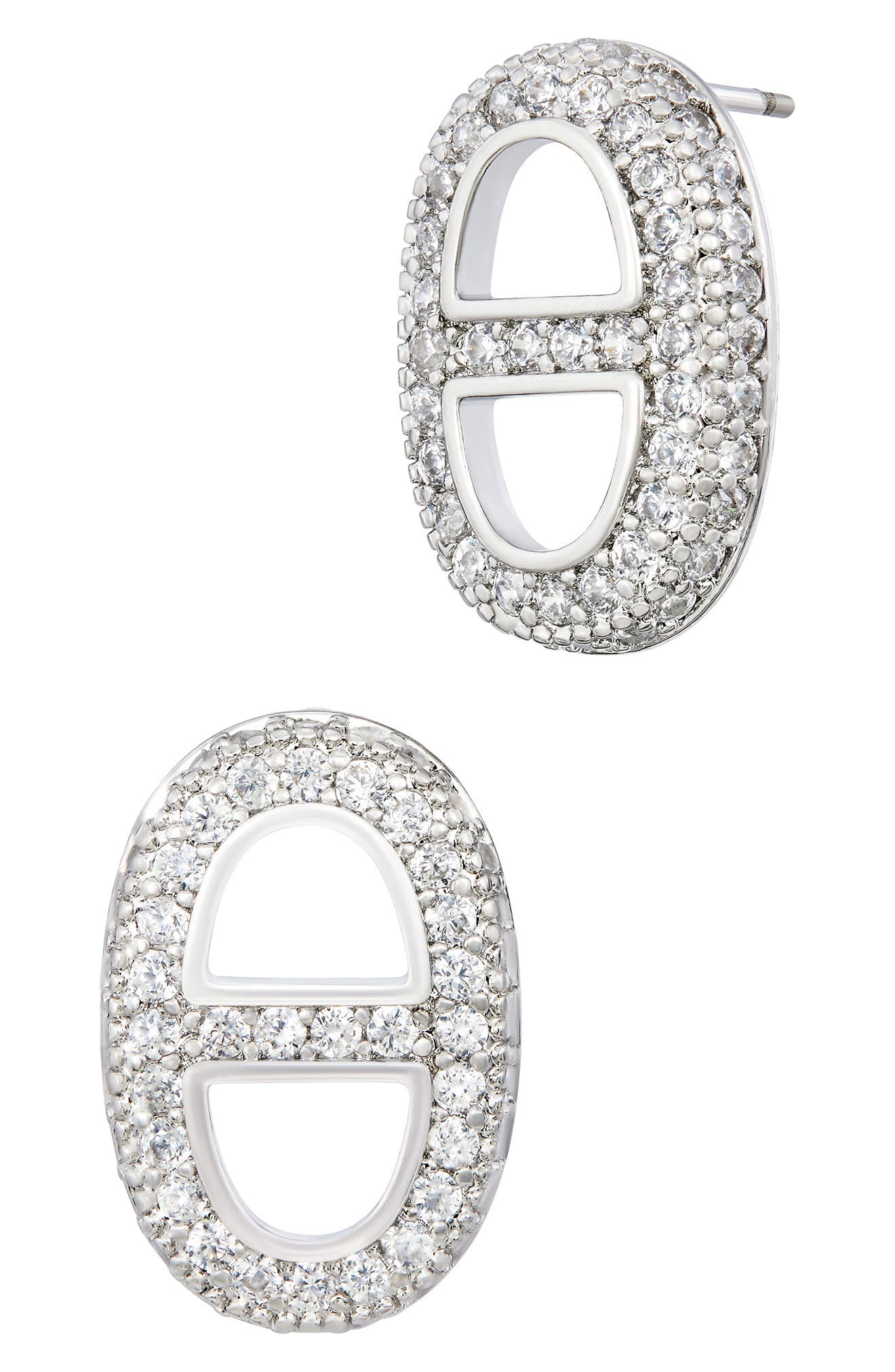 Cubic Zirconia Stud Earrings