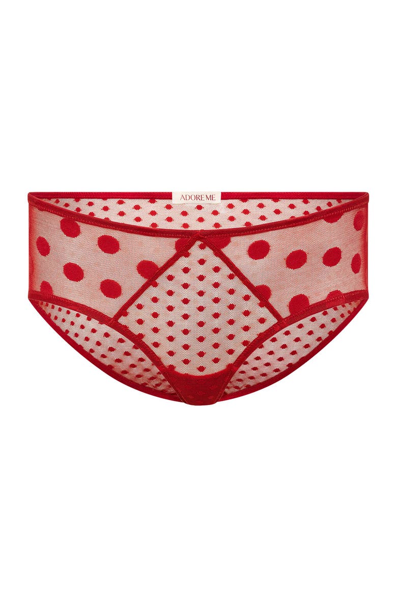Bertie Hipster Panties, Alternate, color, Dark red