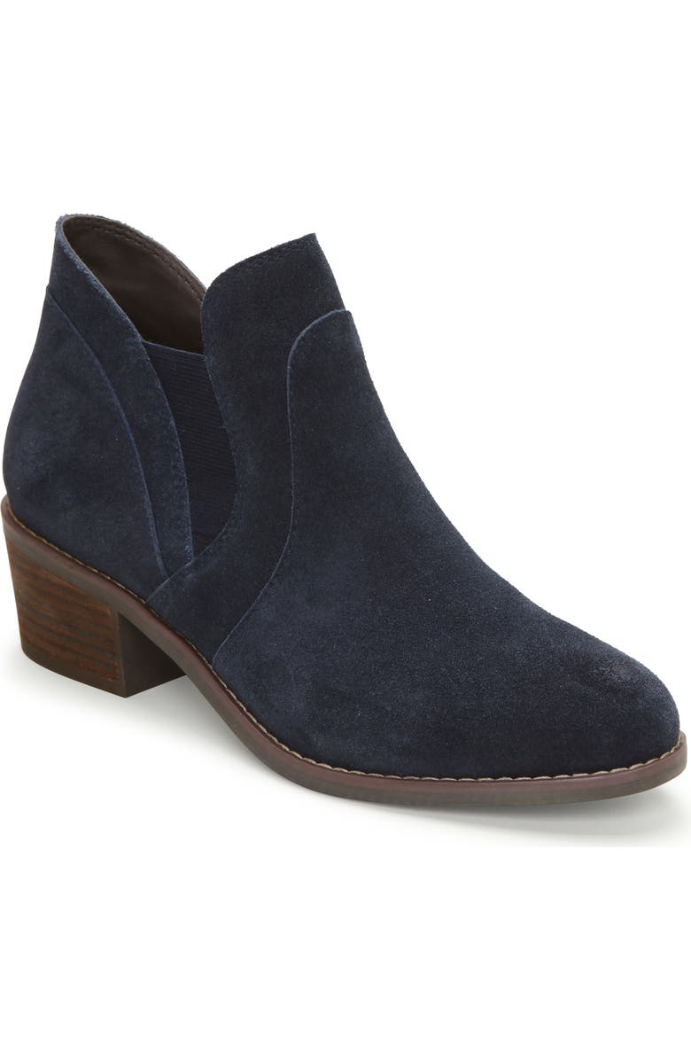 Me Too Zantos Bootie, Main, color, Mykonos Blue Suede