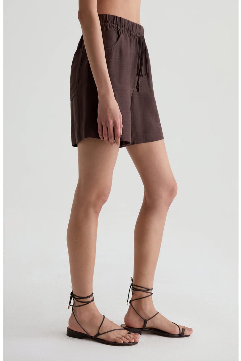 Century Drawstring Shorts, Alternate, color, OAK BARREL
