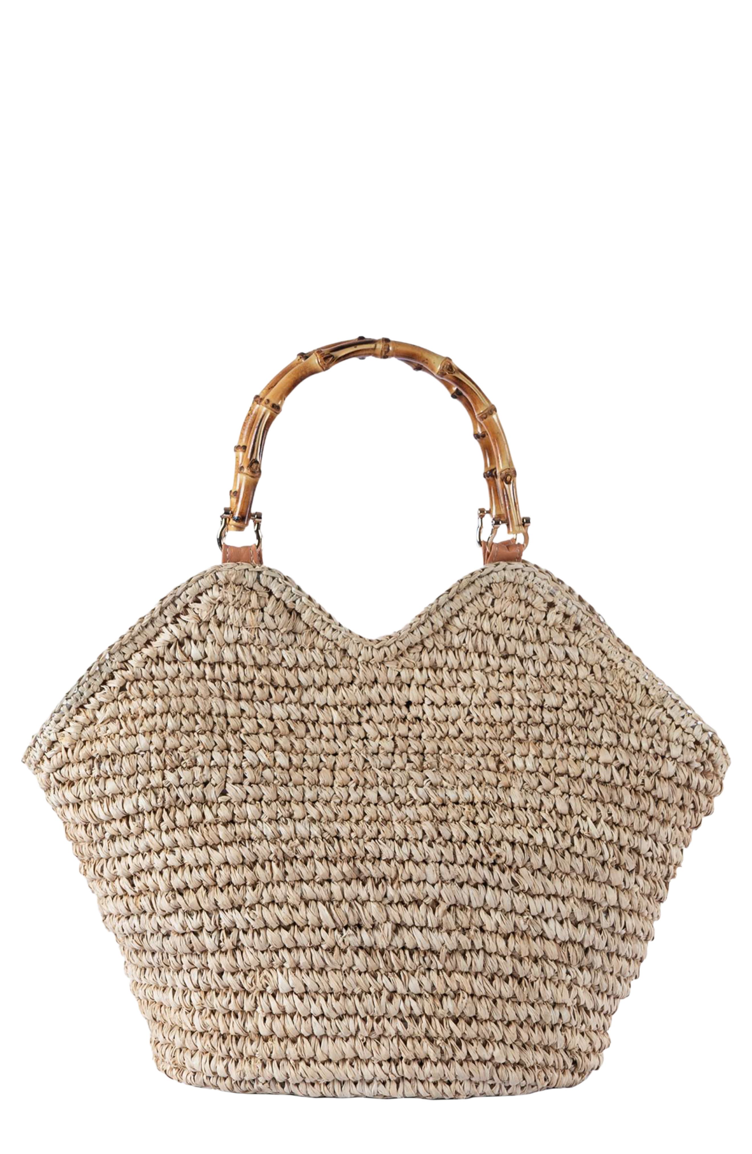 Jelavu Margo Raffia Tote, Main, color, 