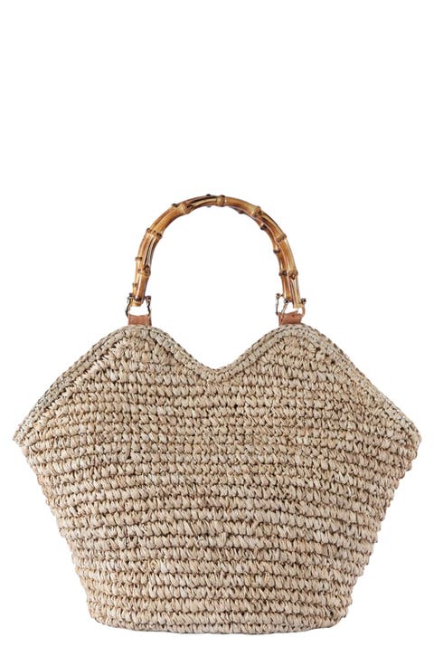 Margo Raffia Tote