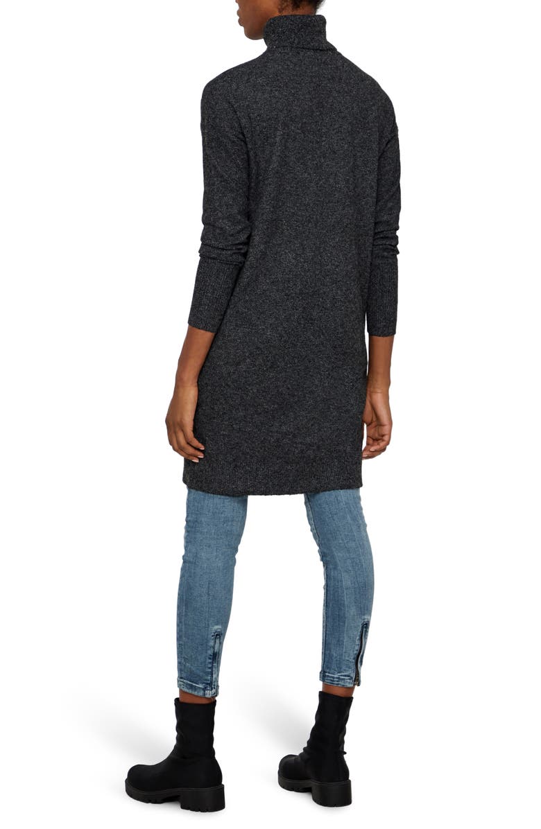 VERO MODA Brilliant Turtleneck Long Sleeve Sweater Dress, Alternate, color,