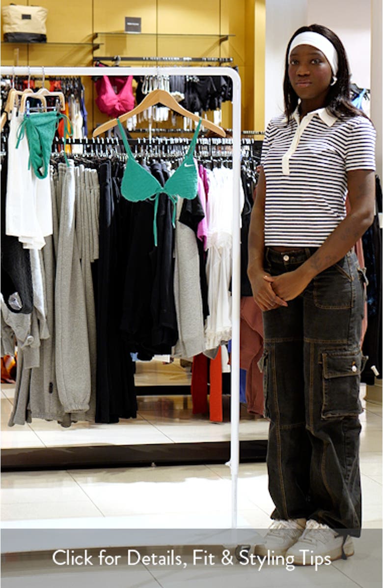 Jacquard Terry Triangle Bikini Top, sales video thumbnail