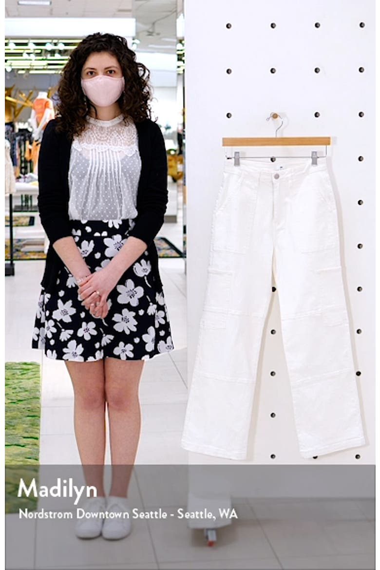 Wide Leg Utility Jeans video
