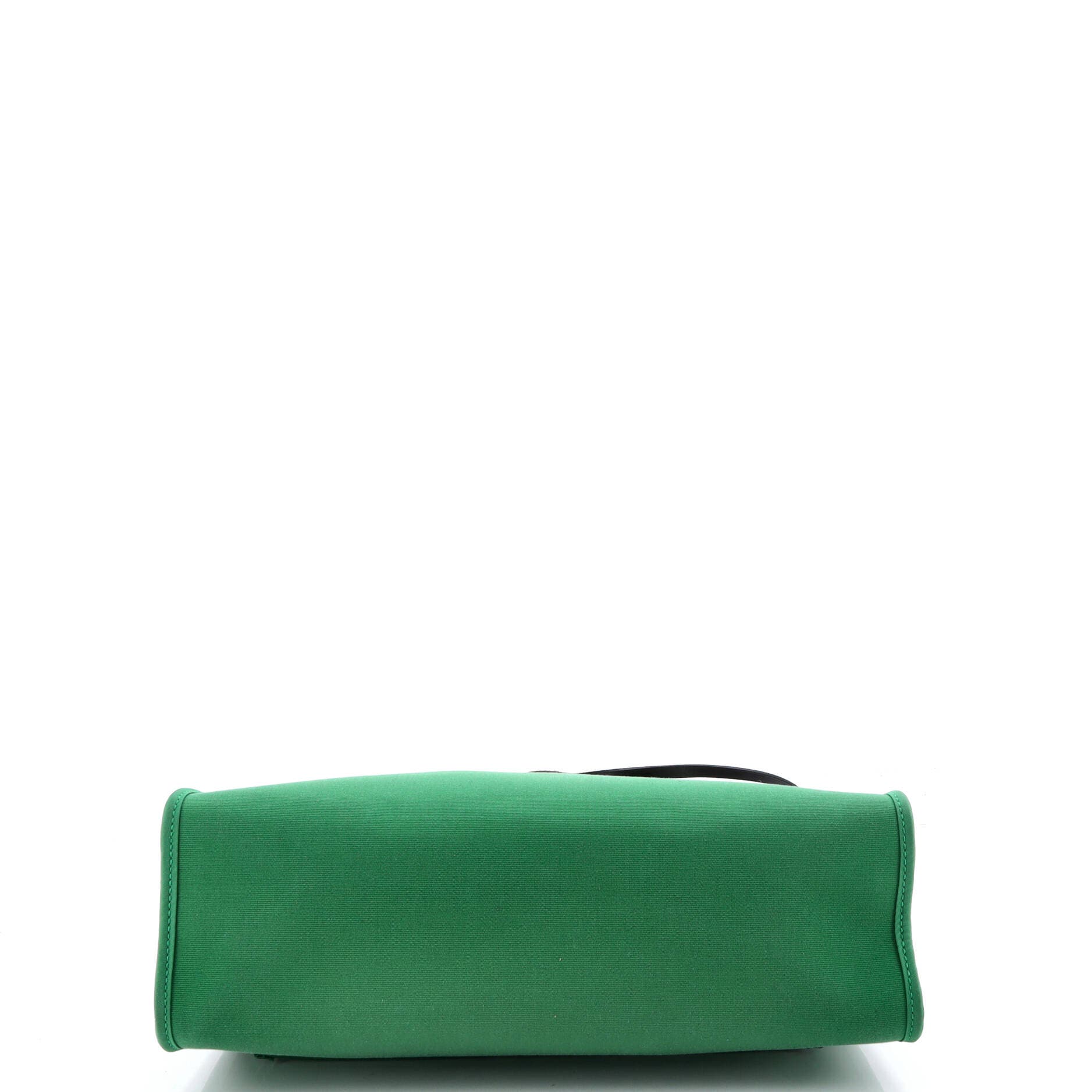 Herbag Zip Leather and Toile 31, Alternate, color, Green