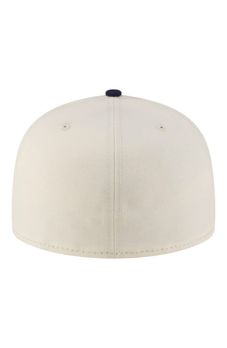 New Era Men's New Era White/Navy US Hockey 2-Tone 59FIFTY Fitted Hat, Alternate, color, White