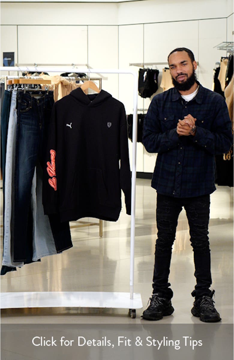 x Ferarri Race Neon Energy Cotton Blend Hoodie, sales video thumbnail