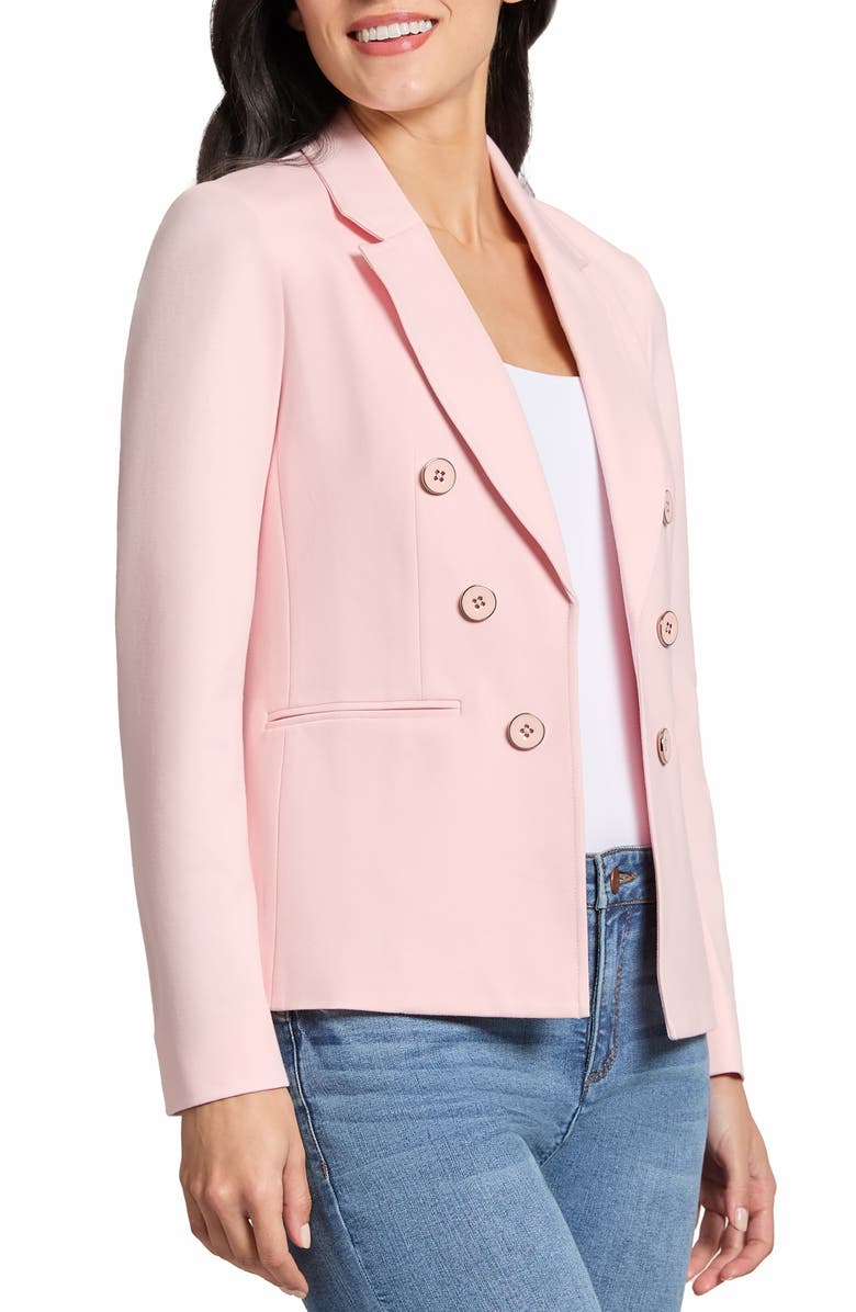Jones New York Faux Double Breasted Blazer, Alternate, color, 