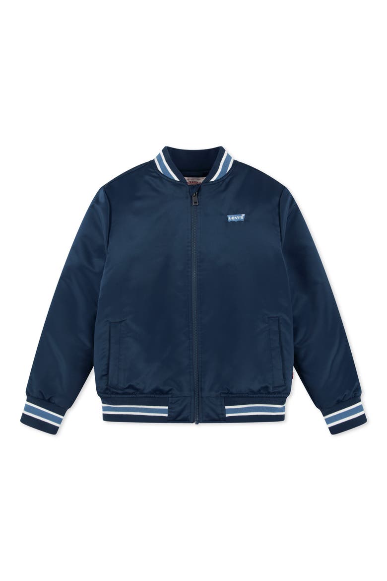 Kids' Levi's® Twill Applique Bomber Jacket, Alternate, color, BIG DIPPER