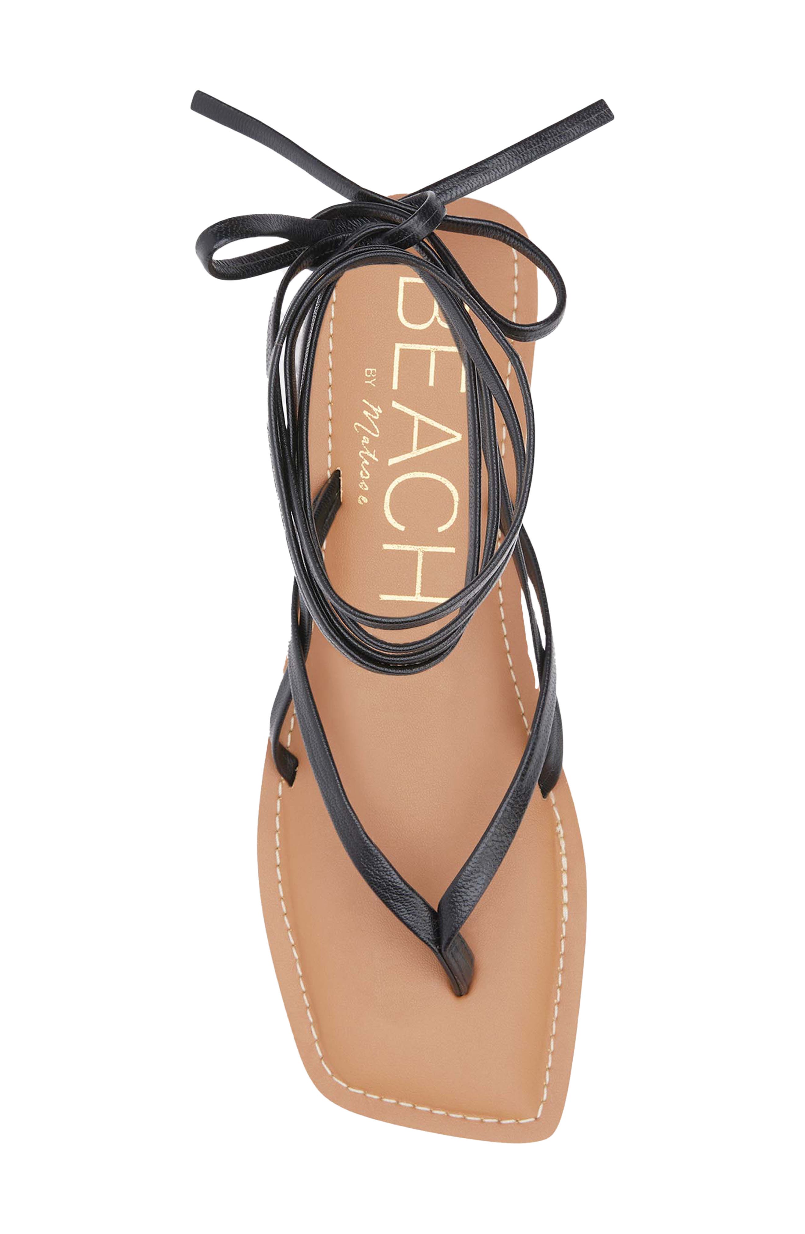 BEACH BY MATISSE Bocas Ankle Wrap Sandal, Alternate, color, 