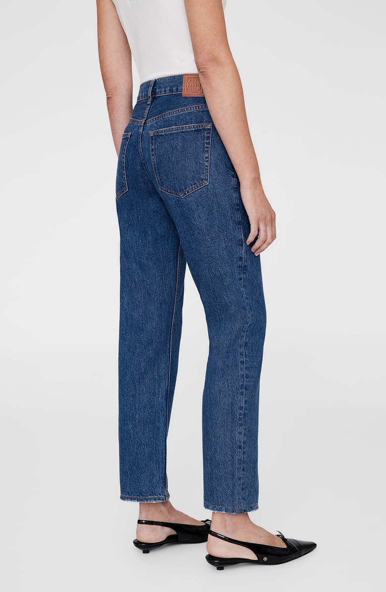 ANINE BING Kate Jean, Alternate, color, Clean Indigo