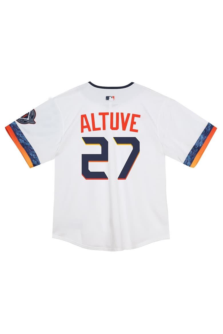 Infant Nike Jose Altuve White Houston Astros 2025 City Connect Limited Player Jersey, Alternate, color, White